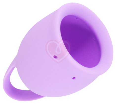 Менструальная чаша Lola Natural Wellness Orchid 15 мл нежно-сиреневая фото 2