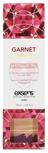 Массажное масло Exsens Garnet Argan с гранатом и арганой 100 мл фото 2