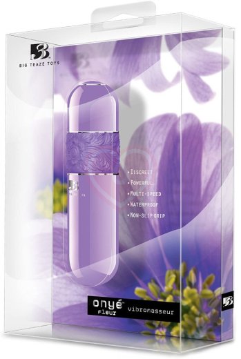 Мини-вибратор Onye Fleur фиолетовый фото 3