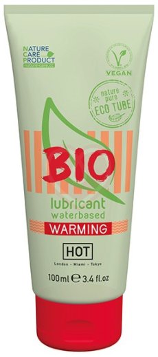 Разогревающий органический лубрикант Hot Bio Warming Glide 100 мл фото 1