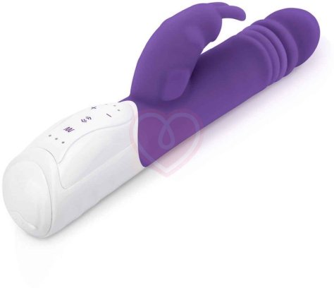Вибратор-кролик с пульсацией G-Spot Thrusting Rabbit фиолетовый фото 8