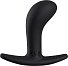 Анальная пробка с загнутым кончиком Fun Factory Bootie Small Anal Toy чёрная фото 1