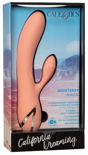 Вибратор Monterey Magic с подвижным клиторальным стимулятором фото 2