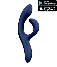 Вибратор для стимуляции зоны G и клитора We-Vibe Nova 2 синий
