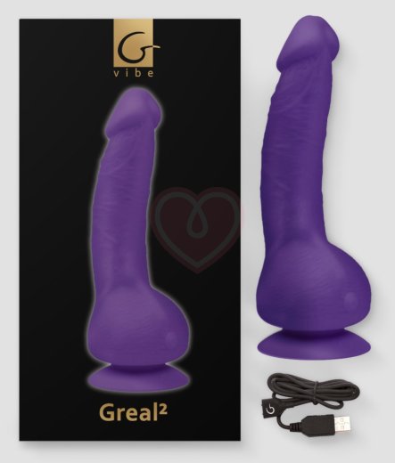 Реалистичный вибратор Gvibe Greal фиолетовый фото 3