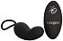 Мини-вибратор с пультом управления Silicone Remote Curve чёрное фото 2