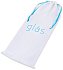 Изогнутый стеклянный стимулятор Textured G-Spot Glass Dildo прозрачный фото 7