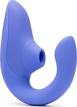 Вибратор для зоны G c бесконтактной стимуляцией клитора Womanizer Blend голубой