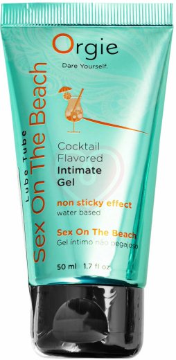 Водный лубрикант Orgie Lube Tube Cocktail Sex On The Beach со вкусом коктейля Секс на пляже 50 мл фото 1