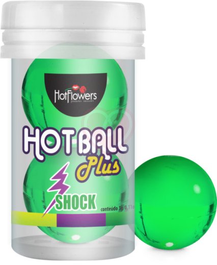Силиконовый лубрикант в шариках Hot Ball Plus с покалывающим эффектом фото 1