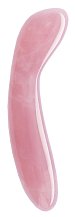 Фаллоимитатор для зоны G Le Wand Crystal G-wand розовый кварц