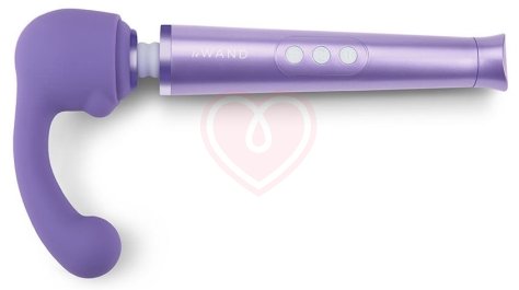 Утяжелённая насадка для массажёра Le Wand Petite Curve фиолетовый фото 2