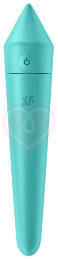 Вибропуля Satisfyer Ultra Power Bullet 8 с управлением от приложения бирюзовая фото 1