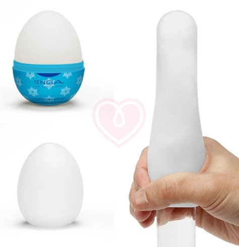 Мастурбатор яйцо Tenga Egg Snow Crystal с охлаждающим эффектом фото 3
