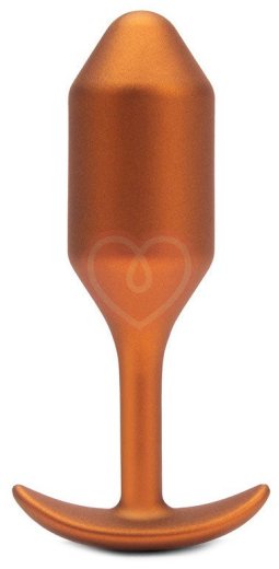 Утяжелённая пробка для ношения b-Vibe Snug Plug 2 Limited Edition малая фото 1