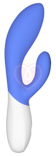 Вибратор с клиторальной стимуляцией Lelo Ina Wave 2 голубой фото 2