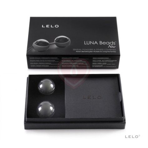 Вагинальные шарики LELO Luna Beads Noir чёрные фото 4