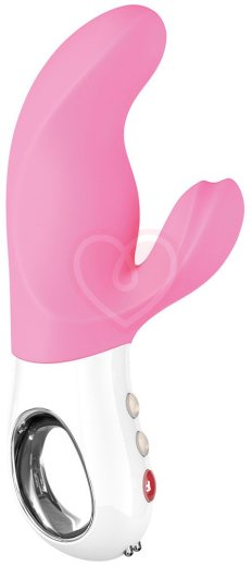 Вибратор со стимулятором клитора и точки G Fun Factory MiSS Bi нежно-розовый фото 1