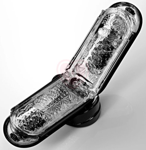 Мастурбатор с вибрацией и вращением Tenga Flip Zero Electronic Vibrotation Black фото 4