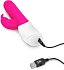 Вибратор-кролик с пульсацией G-Spot Thrusting Rabbit розовый фото 10
