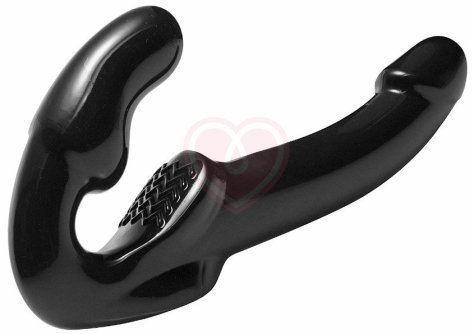 Безремневой страпон Strap U Revolver чёрный фото 4