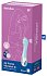Расширяемый вибратор Satisfyer Air Pump Vibrator 5 с приложением голубой фото 6