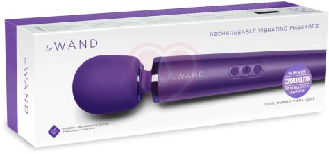 Мощный массажёр Le Wand Rechargeable фиолетовый фото 3