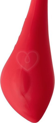 Виброяйцо с фрикциями и управлением со смартфона Vulse Lovense красное фото 6