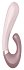 Вибратор Satisfyer Heat Wave с клиторальным стимулятором и нагревом пыльно-розовый фото 4