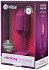 Утяжелённая анальная вибропробка b-Vibe Vibrating Snug Plug 2 малая розовая фото 5
