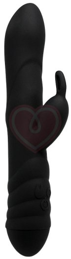 Вибратор Adrien Lastic Twister с ротатацией и клиторальным стимулятором фото 1