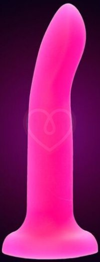 Фаллоимитатор светящийся в темноте Beyond by Toyfa Clint Glow 20 см розовый фото 5