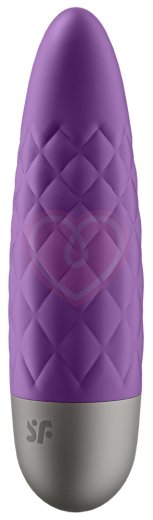 Рельефная вибропуля Satisfyer Ultra Power Bullet 5 фиолетовый фото 4