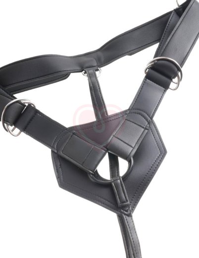 Страпон с реалистичной насадкой Strap-on Harness Cock 18 см фото 3