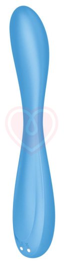 Гибкий вибратор Satisfyer G-Spot Flex 4+ с приложением голубой фото 3