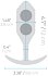 Утяжелённая анальная пробка для ношения b-Vibe Snug Plug 3 средняя лайм фото 7
