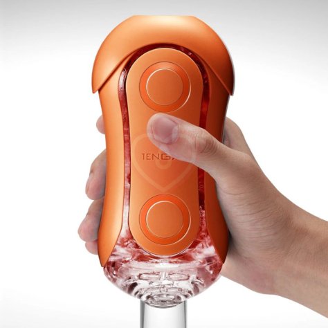 Мастурбатор Tenga Flip Orb Sunset оранжевый фото 4