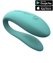 Вибратор для пар We-Vibe Sync Lite с управлением от приложения мятный