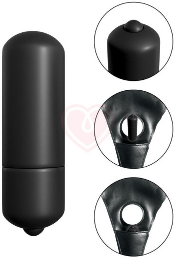 Анальный страпон с вибрацией Vibrating Strap-On For Him фото 3