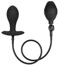 Утяжелённая расширяемая анальная пробка Weighted Silicone Inflatable Plug Large