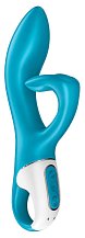 Вибратор Satisfyer Embrace Me с тройным клиторальным стимулятором бирюзовый