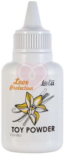 Пудра для игрушек ароматизированная Love Protection Ваниль 15 г фото 1