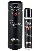 Масло для оральных ласк и массажа Concorde Massage Oil Кокос 59 мл