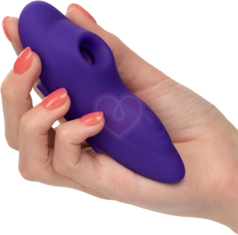 Вакуумный стимулятор клитора в трусики Lock-N-Play Suction Panty Teaser с пультом фиолетовый фото 4