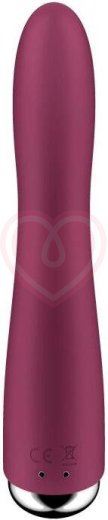 Вибратор с ротацией Satisfyer Spinning Vibe 1 бордовый фото 4