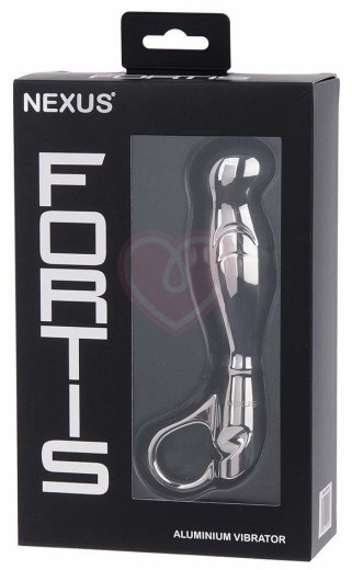 Металлический вибростимулятор Nexus Fortis серебряный фото 4