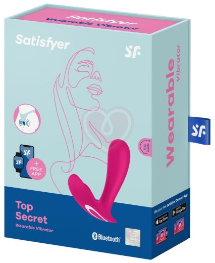 Вибратор Satisfyer Top Secret для ношения и стимуляции точки G розовый фото 2