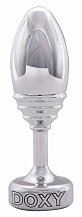 Рельефная анальная пробка Doxy Butt Plug Ribbed