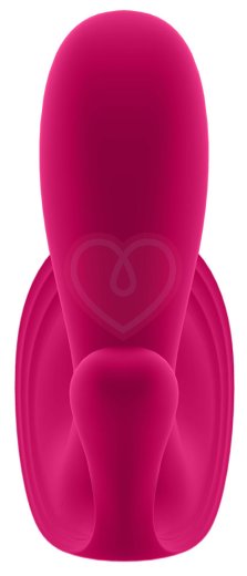Вибратор с двумя кончиками Satisfyer Top Secret+ для ношения розовый фото 4