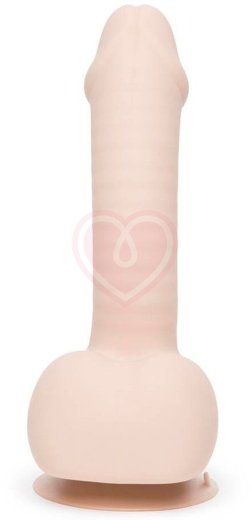Вибратор с дистанционным управлением Uprize Realistic Dildo 21 см телесный фото 4